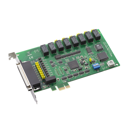8 Channel Relay & 8 Channel IDI Universal PCIE Card